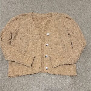 Cozy Tan Women's Sweater